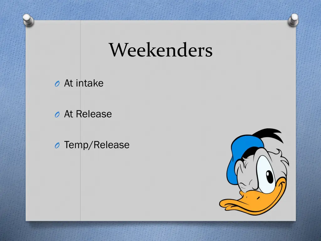 weekenders