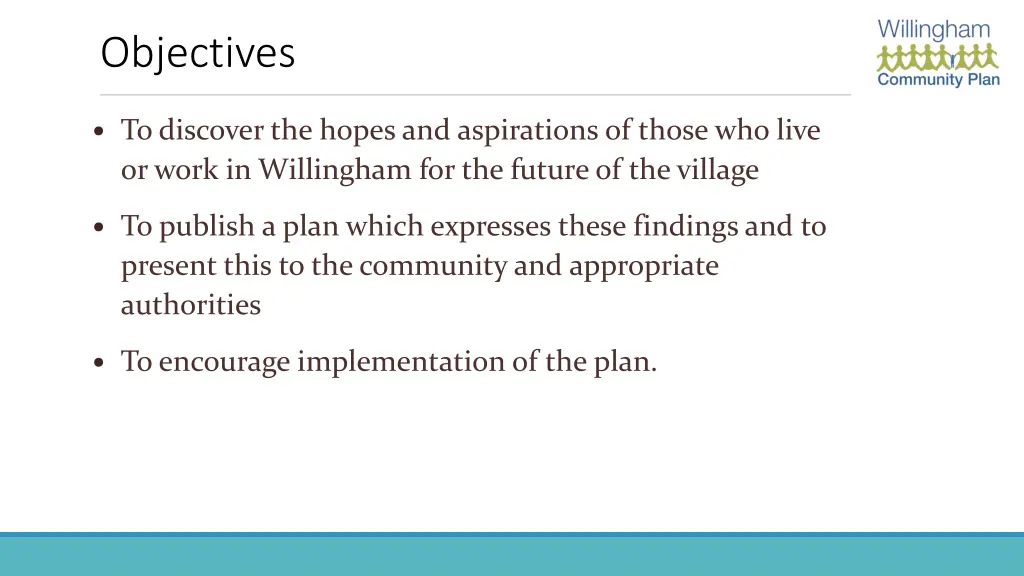 objectives