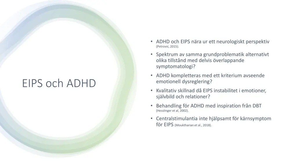 adhd och eips n ra ur ett neurologiskt perspektiv