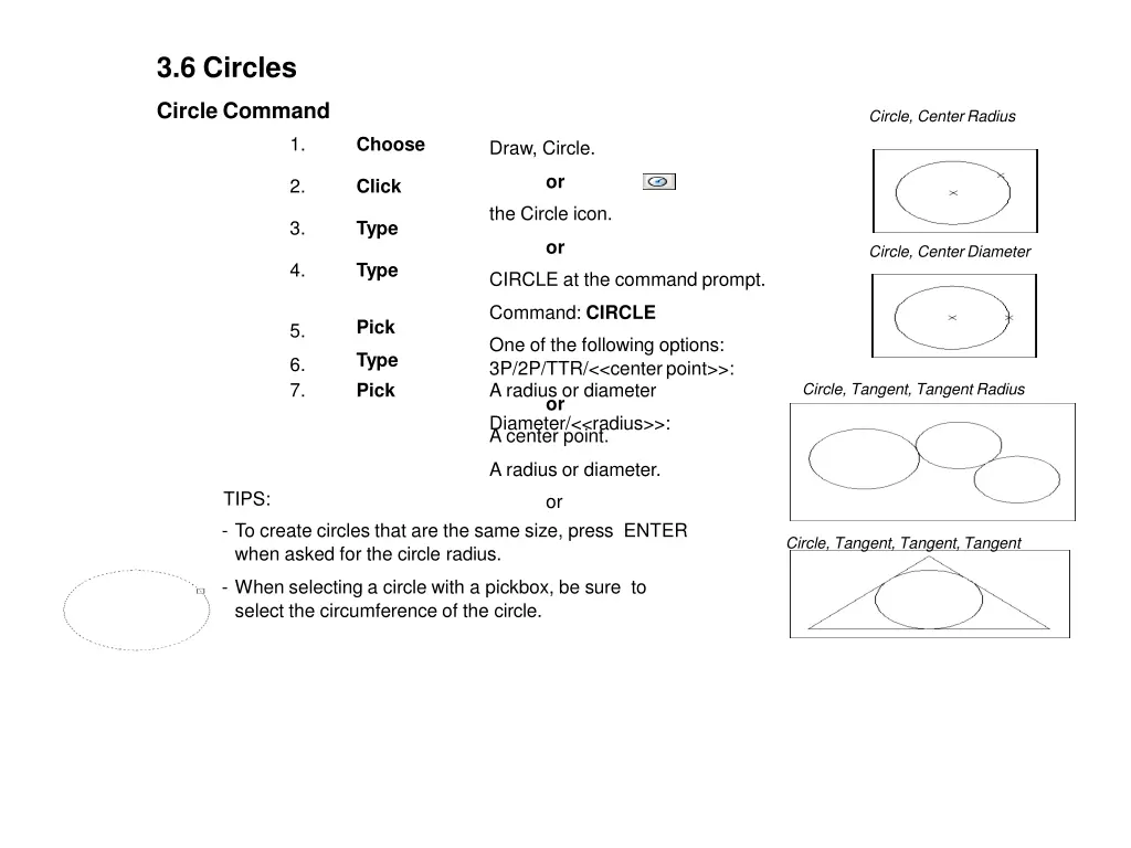 3 6 circles