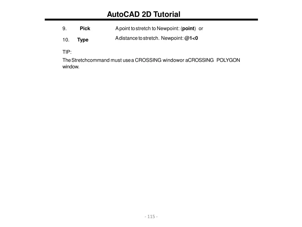 autocad 2d tutorial 5