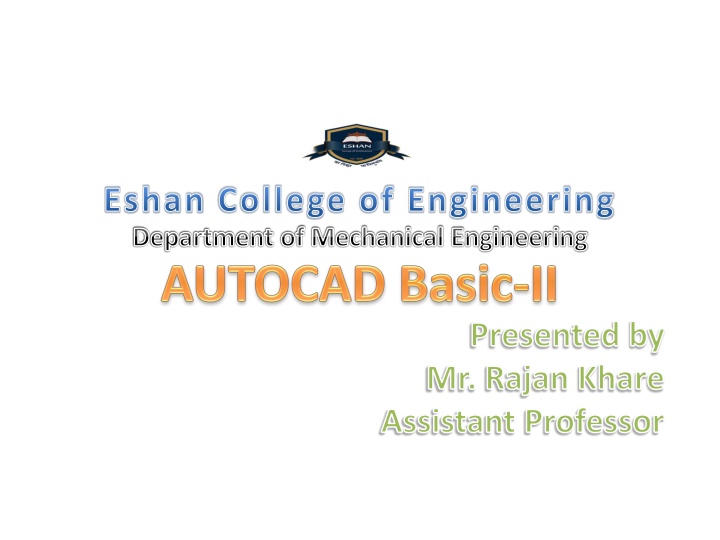 eshan college of engineering department