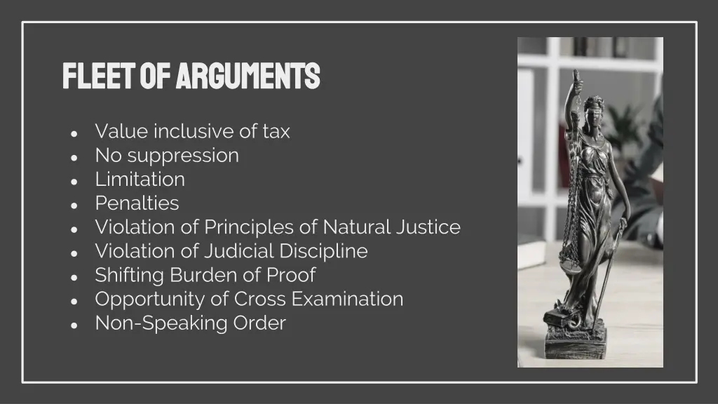 fleet of arguments fleet of arguments