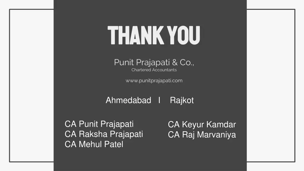 thank you thank you