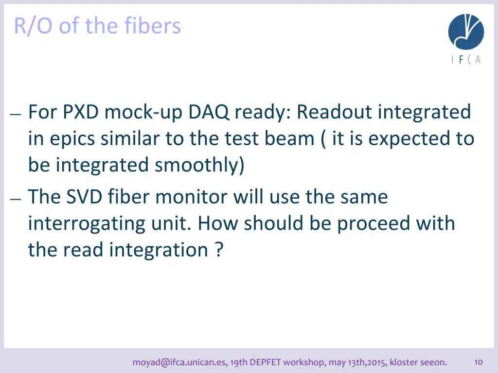 r o of the fibers