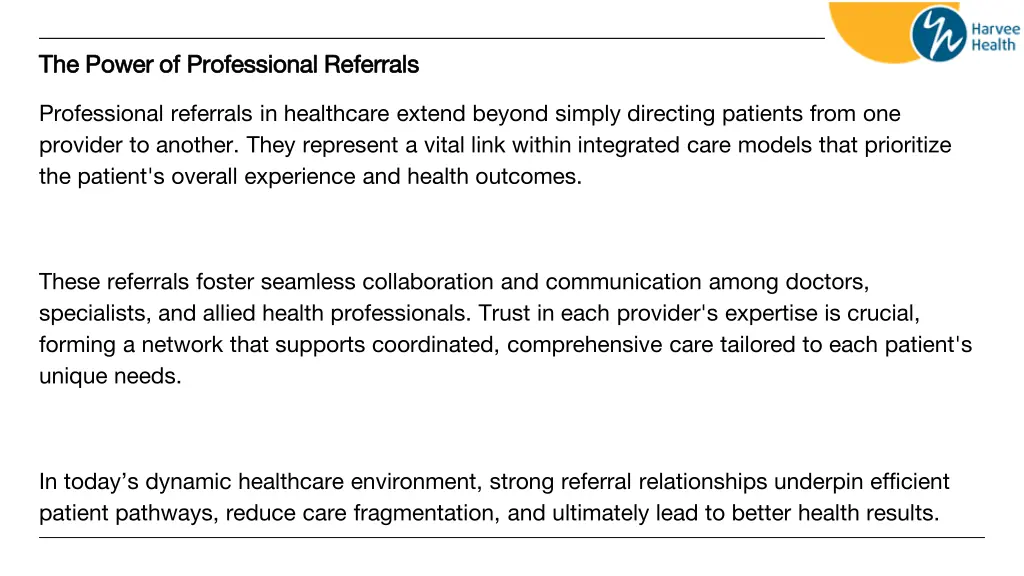 the power of professional referrals the power