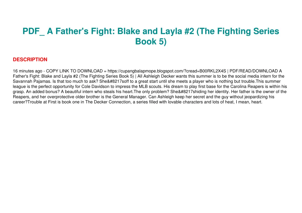 pdf a father s fight blake and layla 2