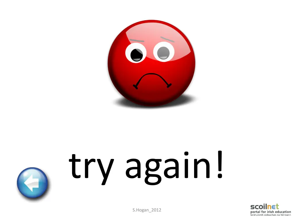 try again
