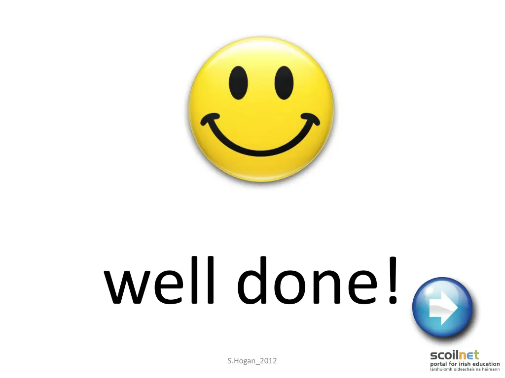 well done