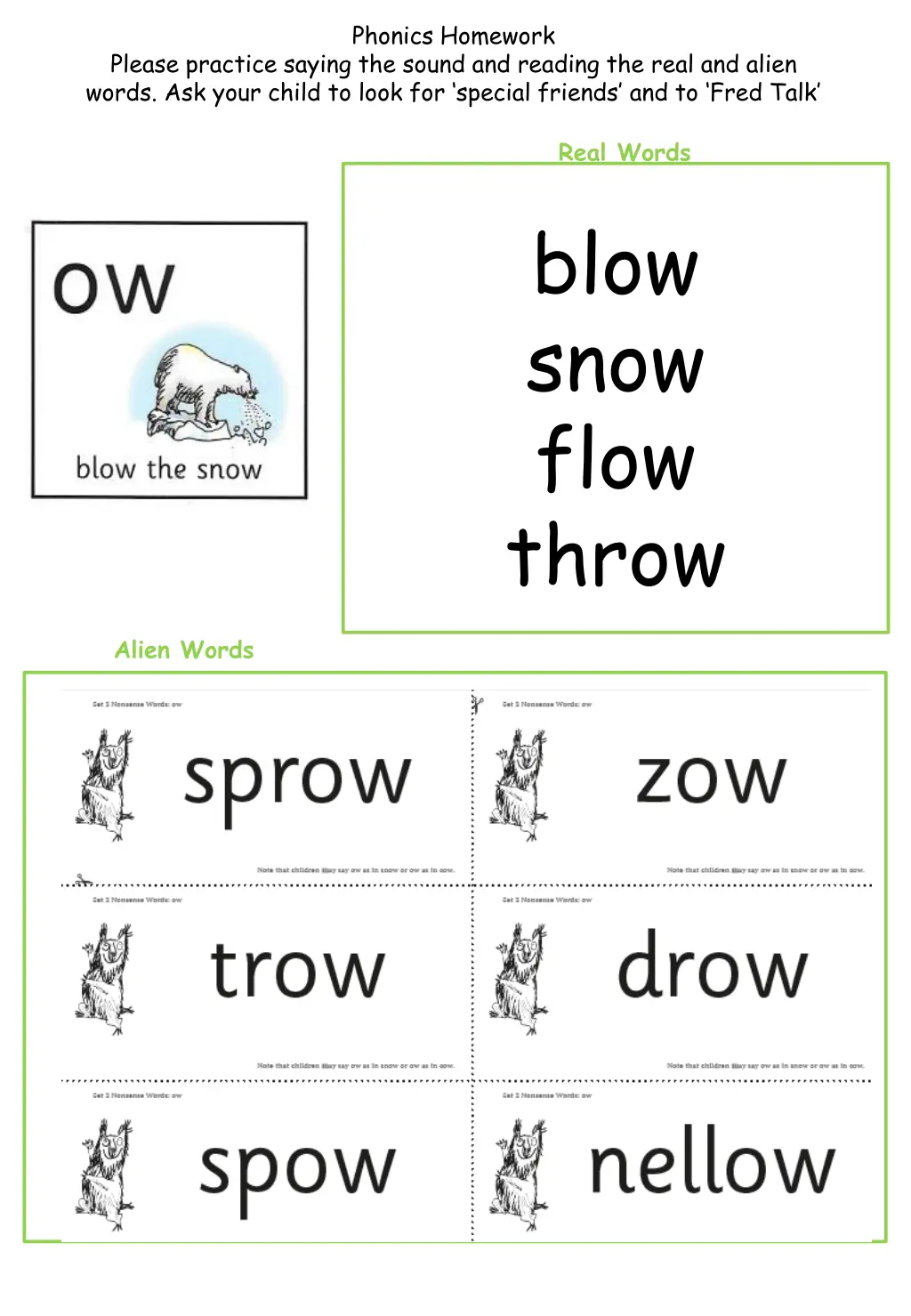 phonics homework 3