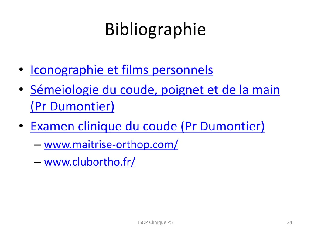 bibliographie