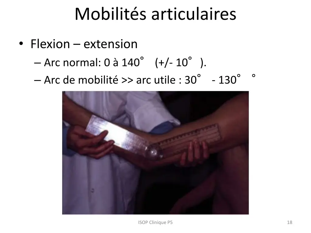 mobilit s articulaires