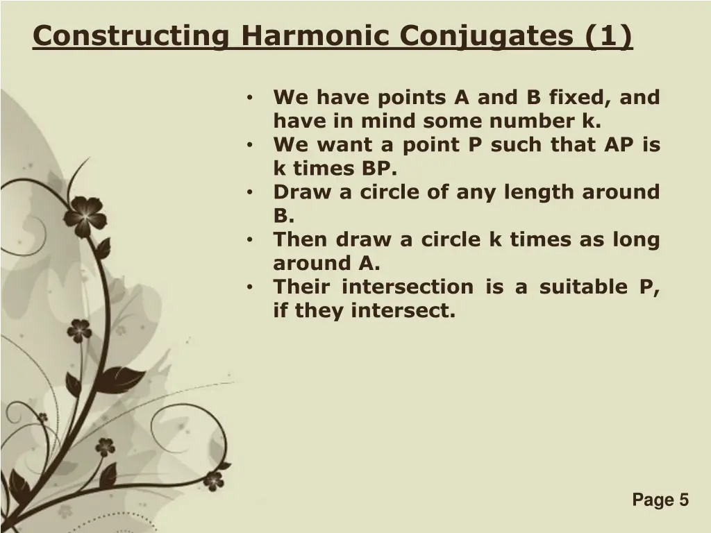 constructing harmonic conjugates 1