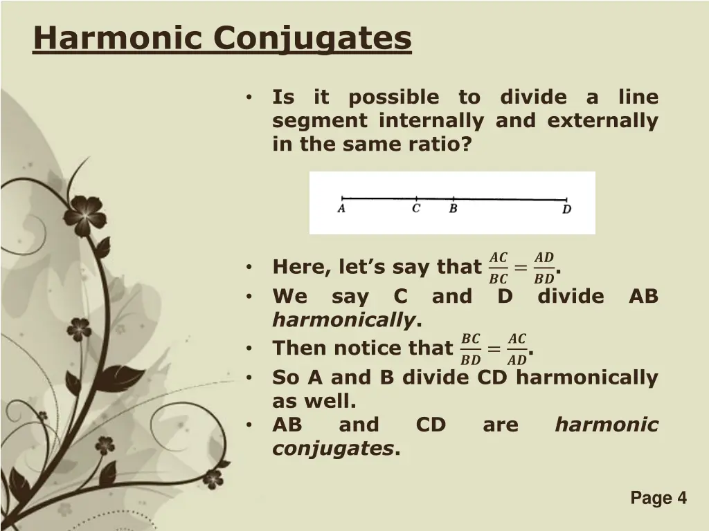 harmonic conjugates