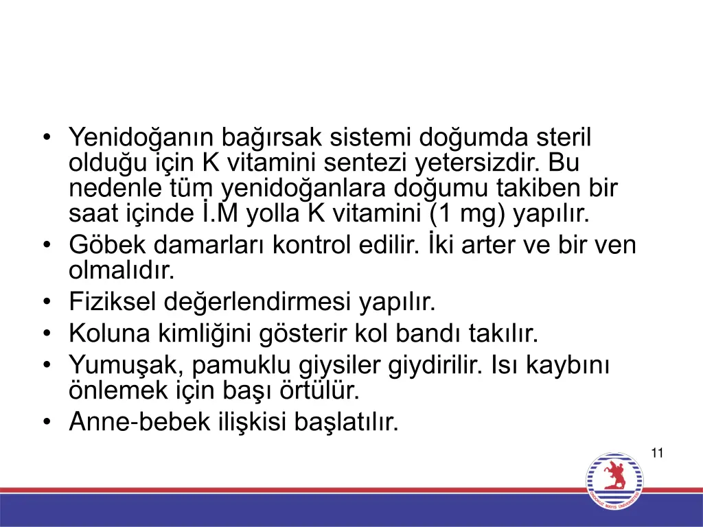 yenido an n ba rsak sistemi do umda steril oldu