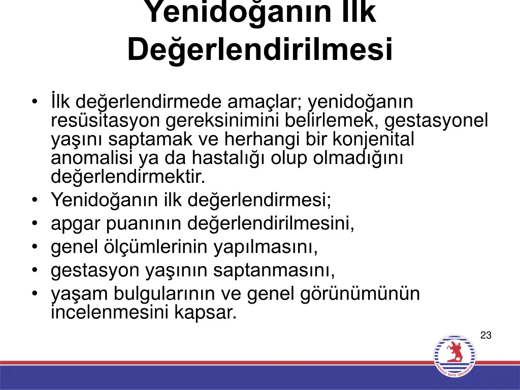 yenido an n lk de erlendirilmesi