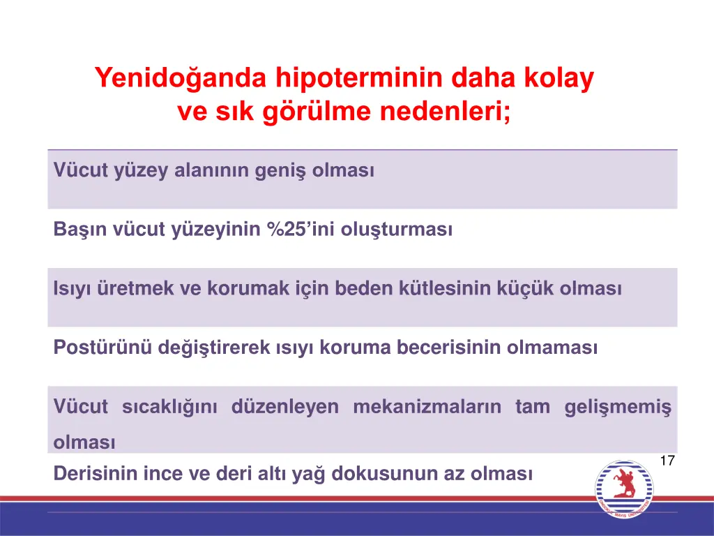 yenido anda hipoterminin daha kolay