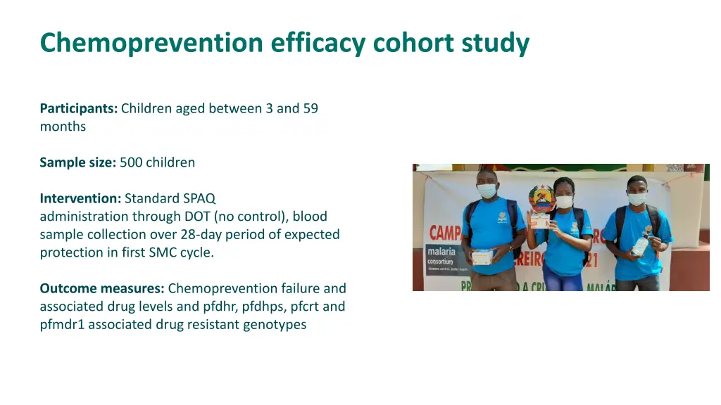 chemoprevention efficacy cohort study