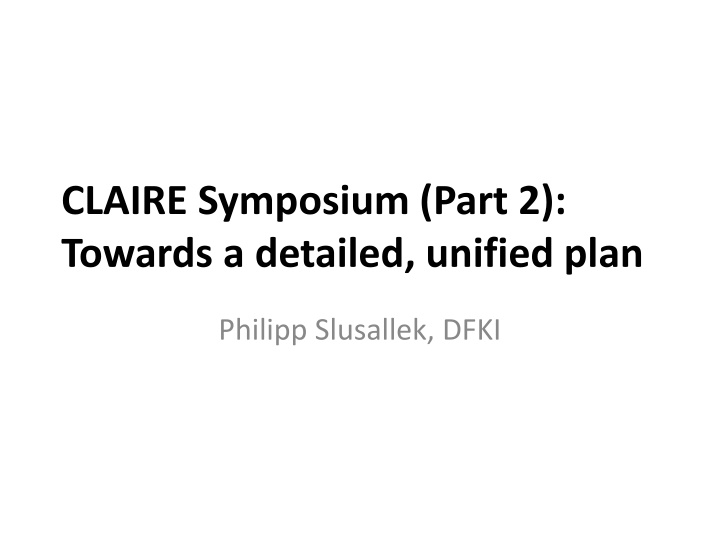 claire symposium part 2 towards a detailed