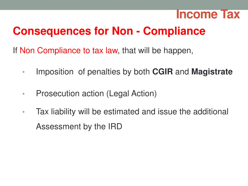 income tax 1