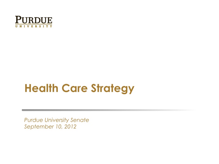 health care strategy