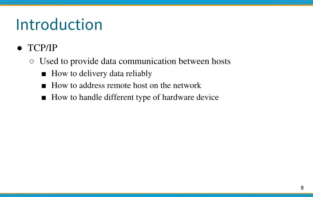 introduction