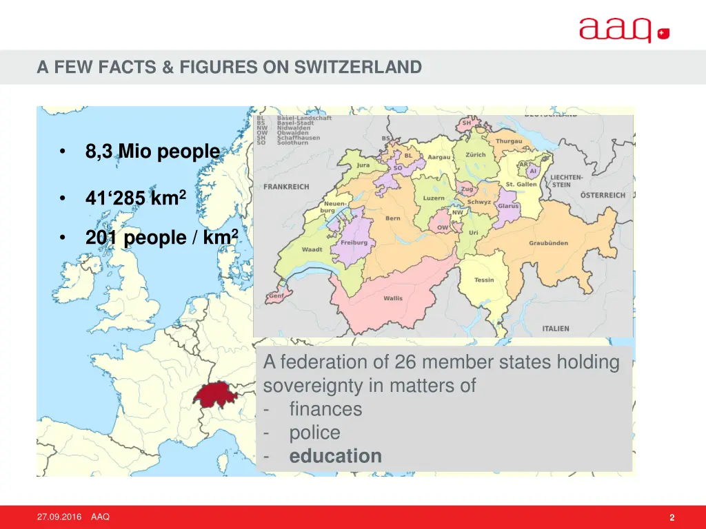 a few facts figures on switzerland