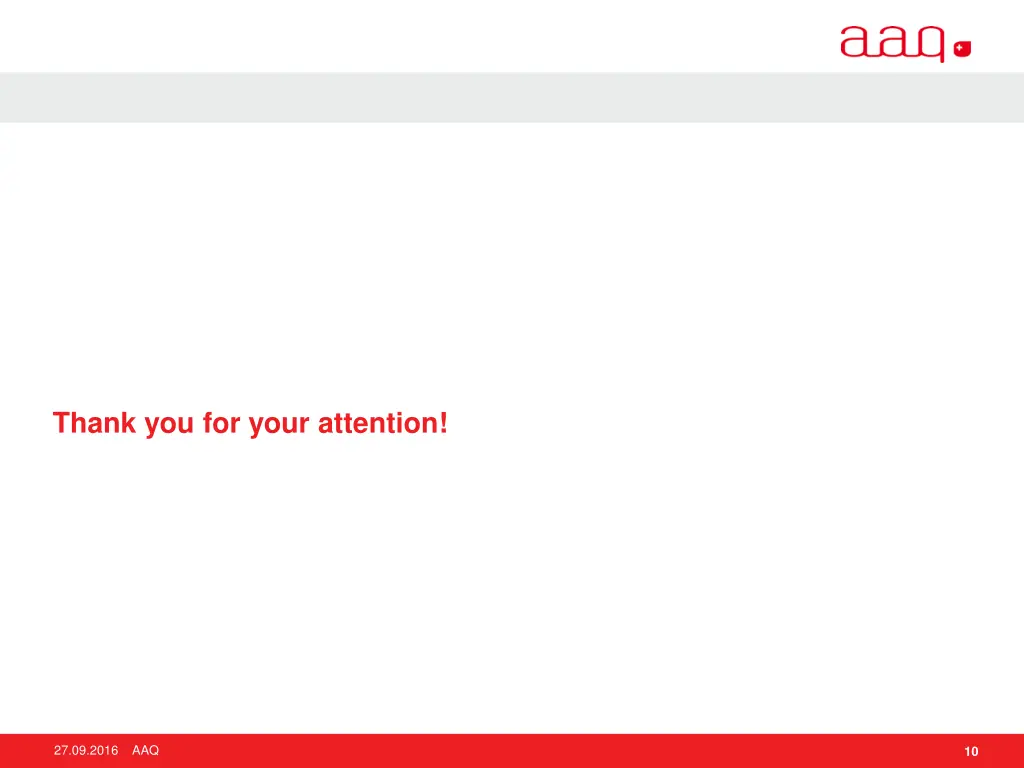 thank you for your attention
