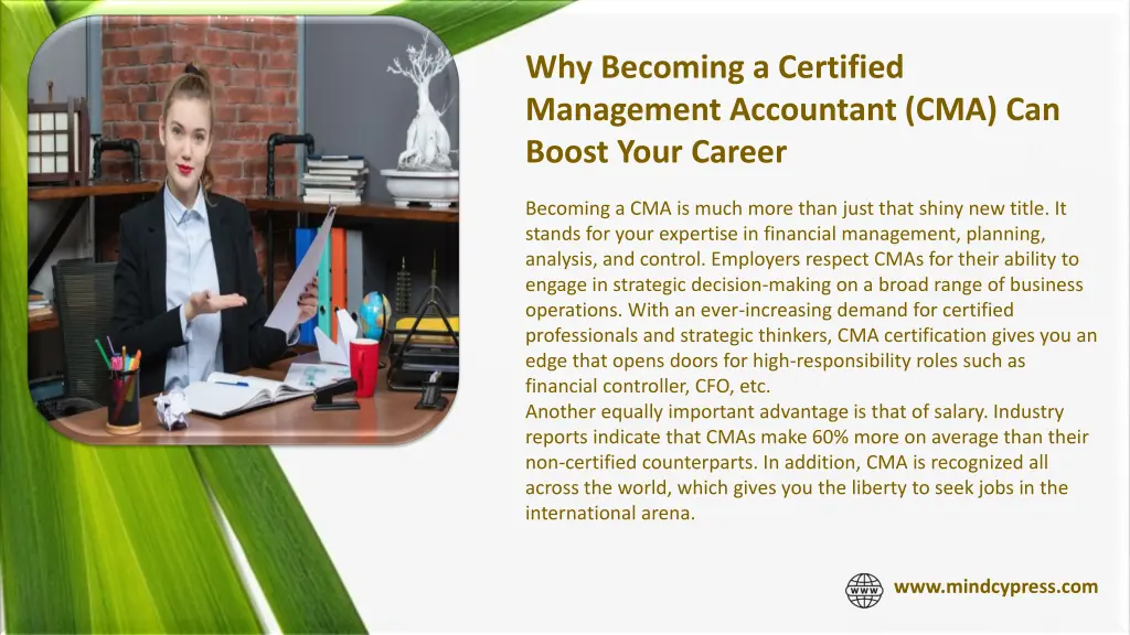 why becoming a certified management accountant