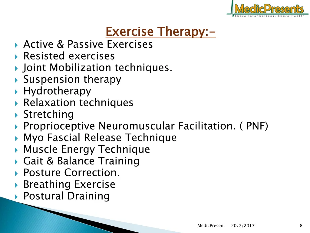 exercise therapy