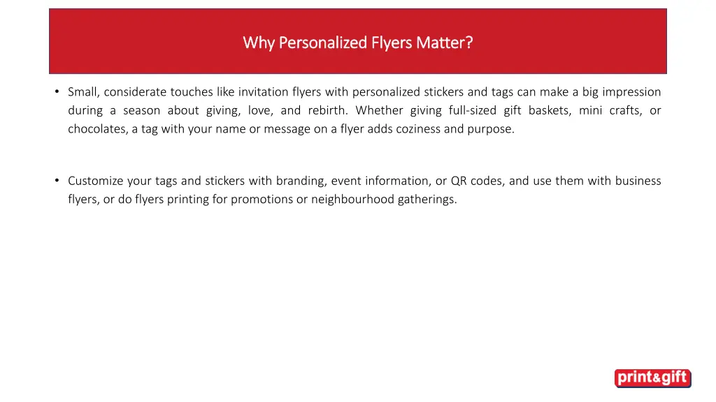 why personalized flyers matter why personalized