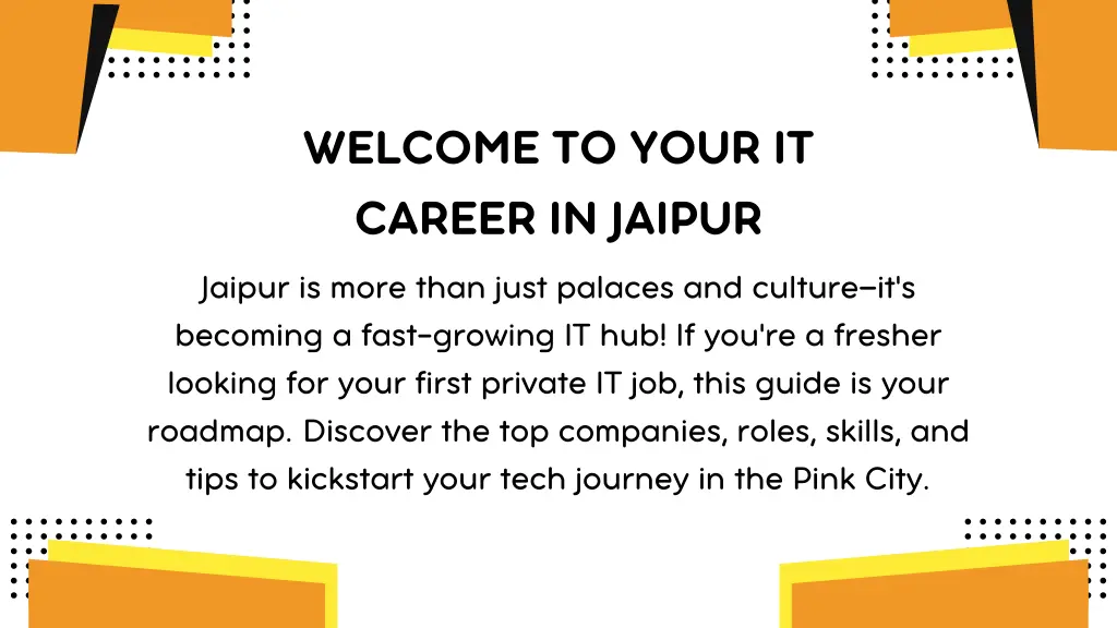 welcome to your it