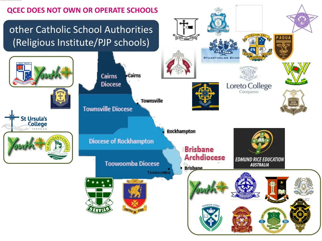 qcec does not own or operate schools 1