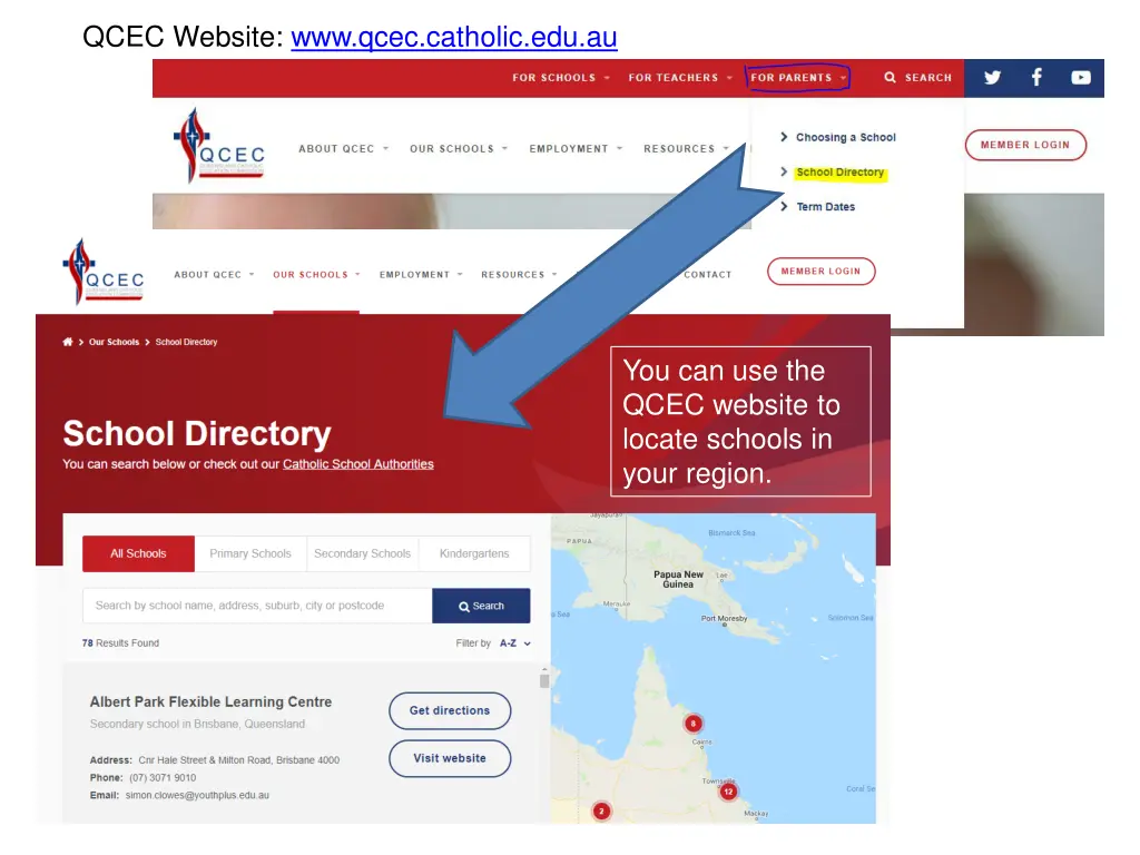 qcec website www qcec catholic edu au