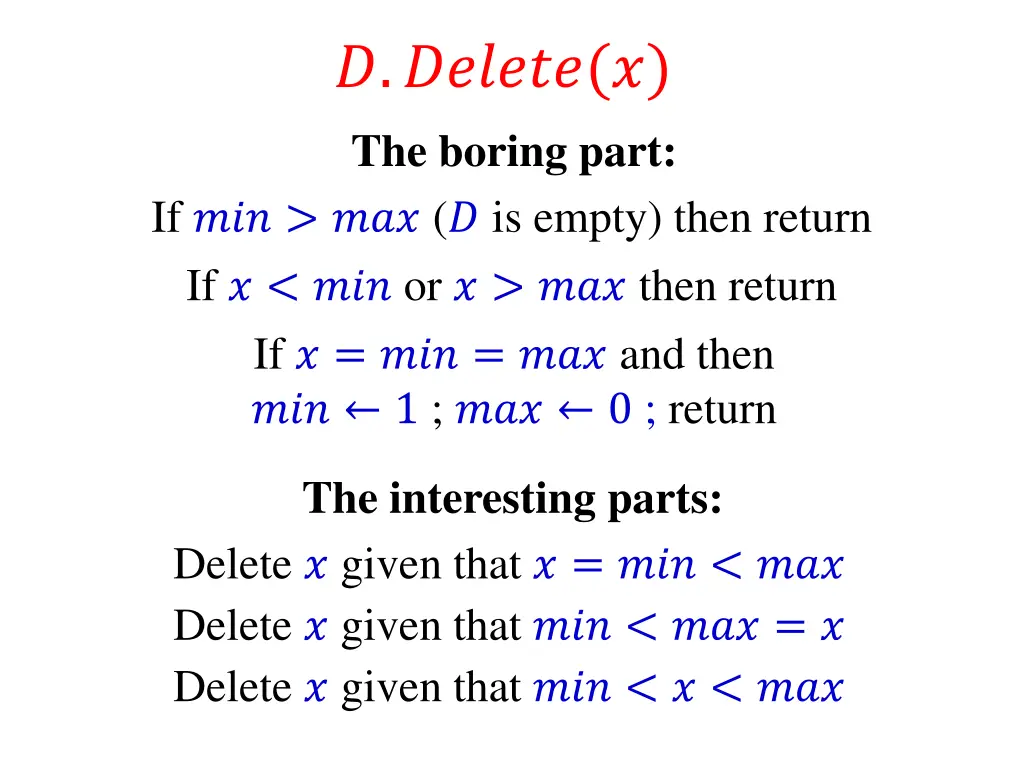 the boring part 1