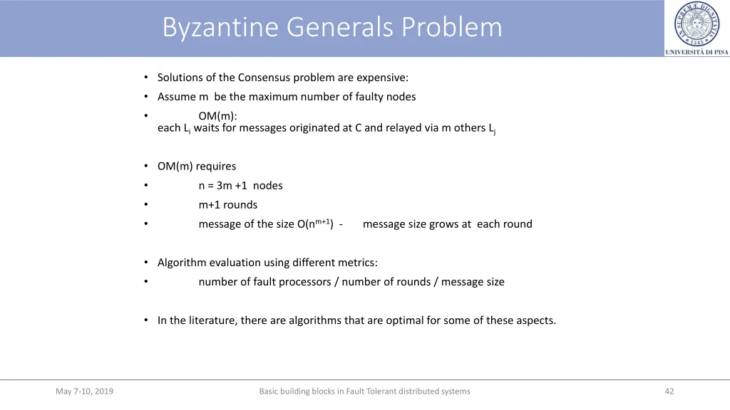 byzantine generals problem 5
