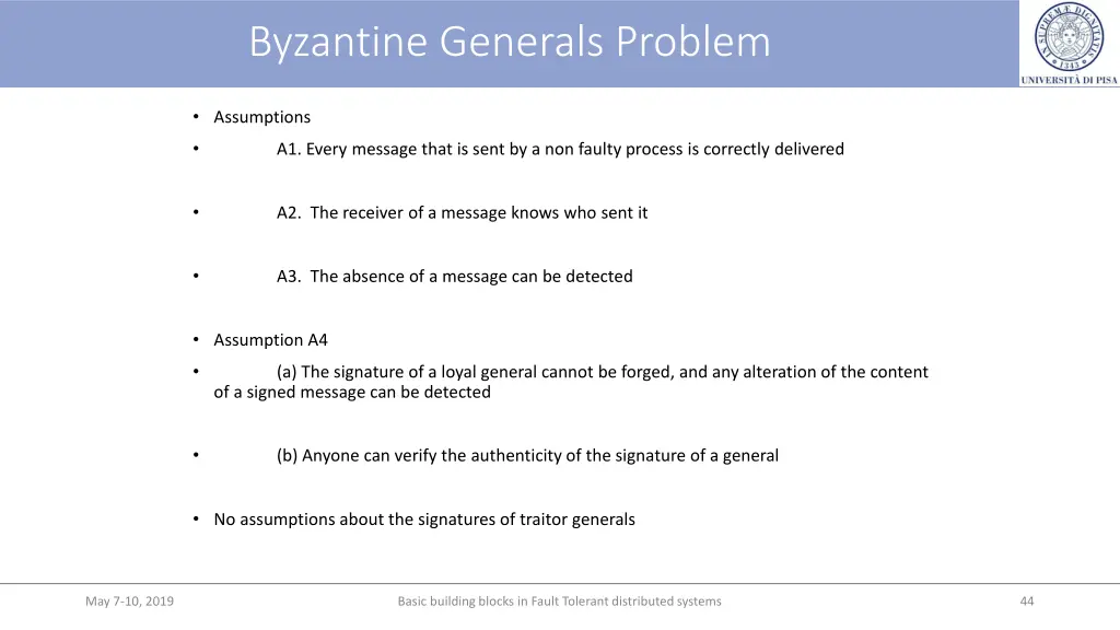 byzantine generals problem 7