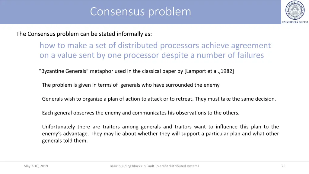 consensus problem 1