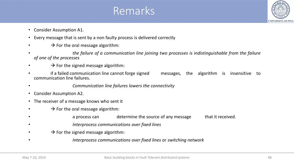 remarks