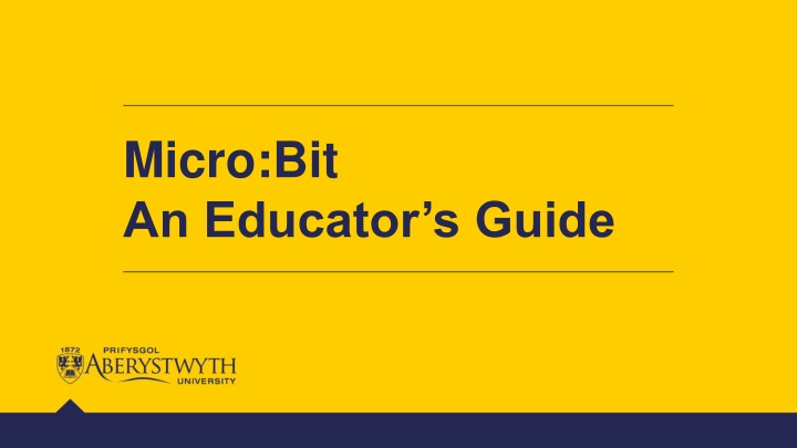 micro bit an educator s guide