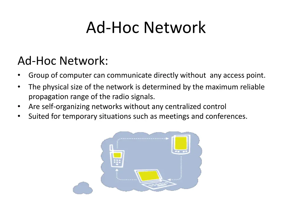 ad hoc network