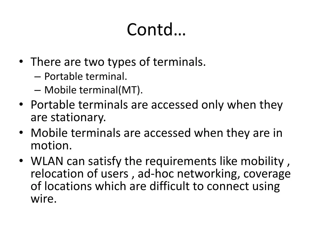contd