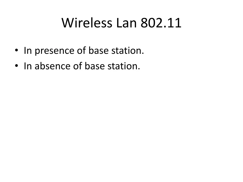 wireless lan 802 11