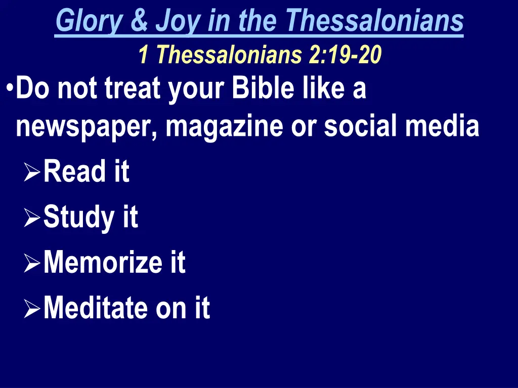 glory joy in the thessalonians 1 thessalonians 4