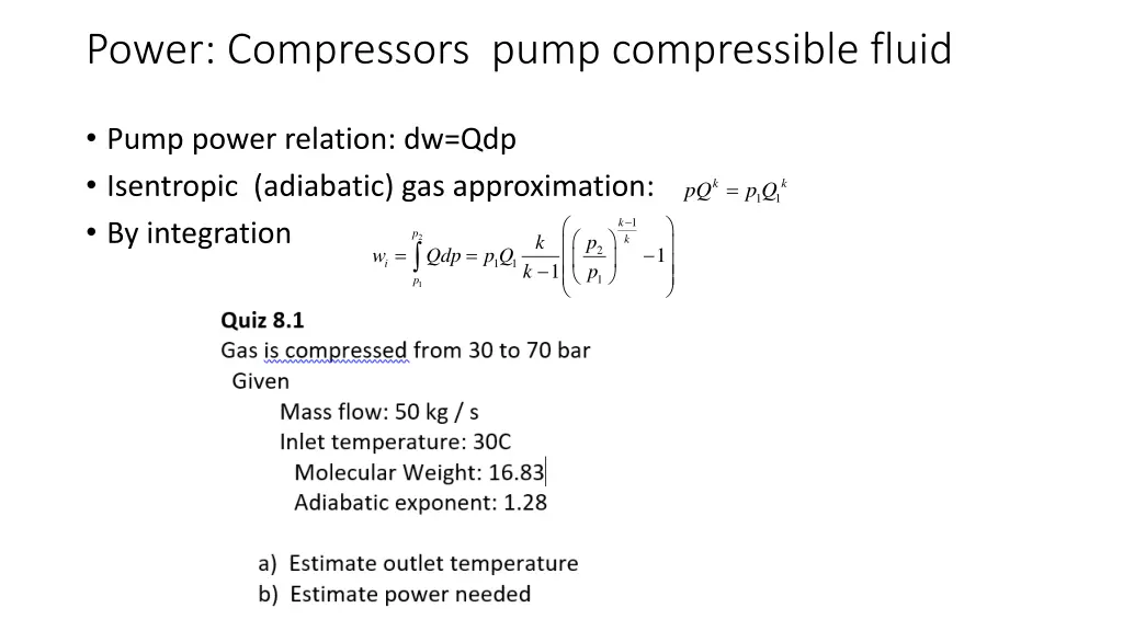 power compressors pump compressible fluid