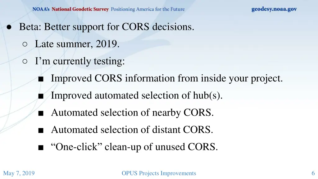 beta better support for cors decisions late