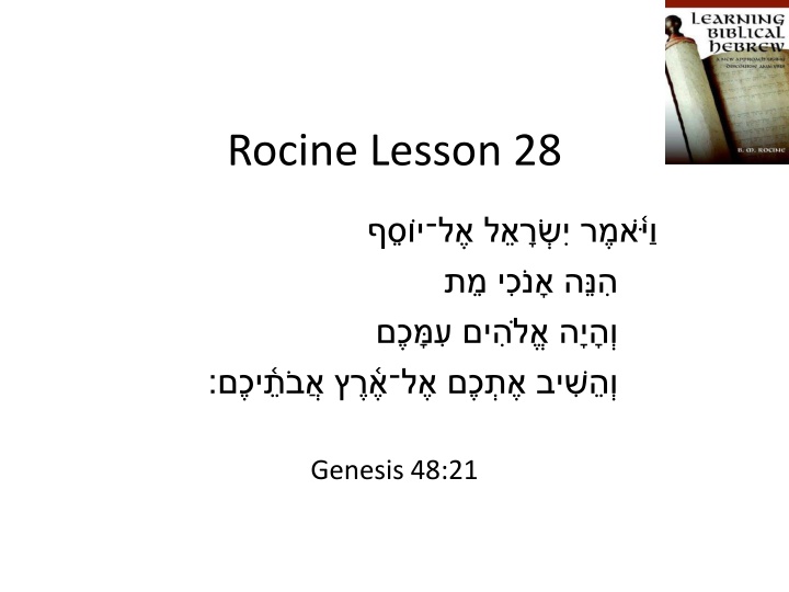 rocine lesson 28