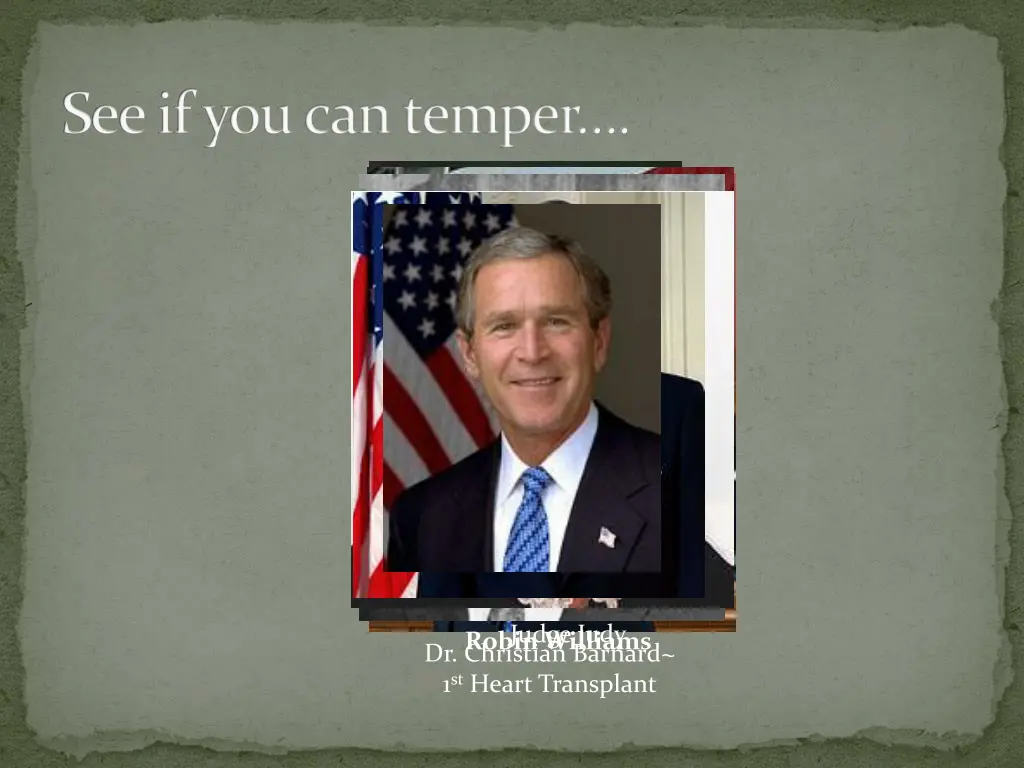 see if you can temper