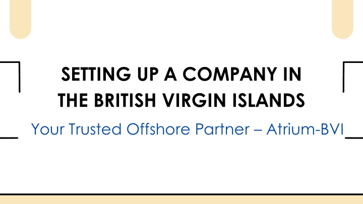 setting up a company in the british virgin