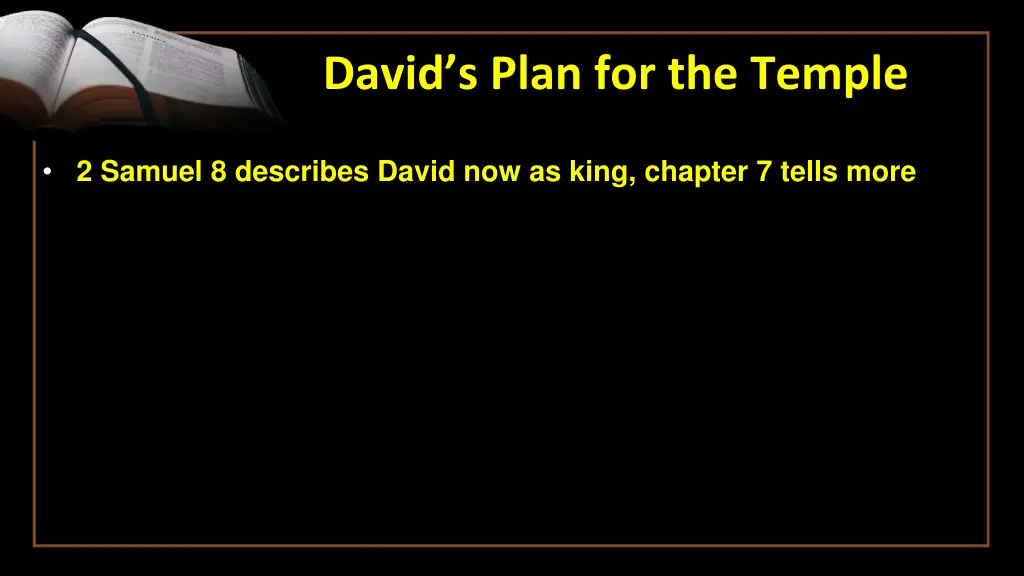 david s plan for the temple 1